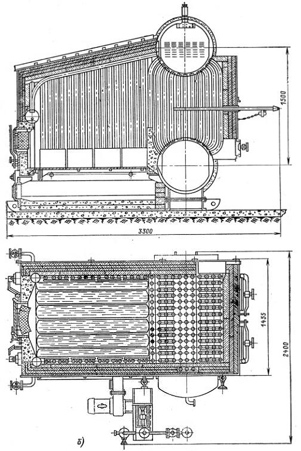 Вертикально водотрубные котлы для работы на твердом топливе Вертикально водотрубные котлы