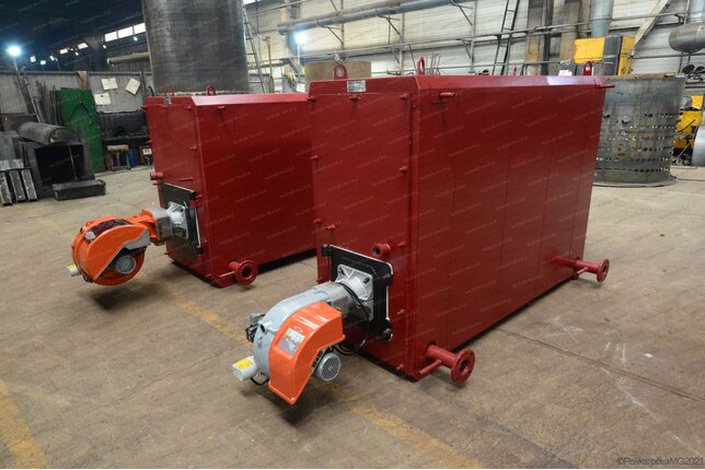 Котлы на мазуте 0.23 МВт водогрейные