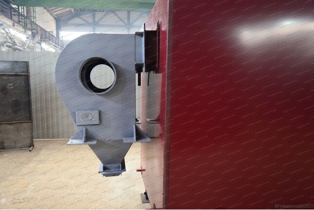 Котел КВр-0.58 К с золоуловителем