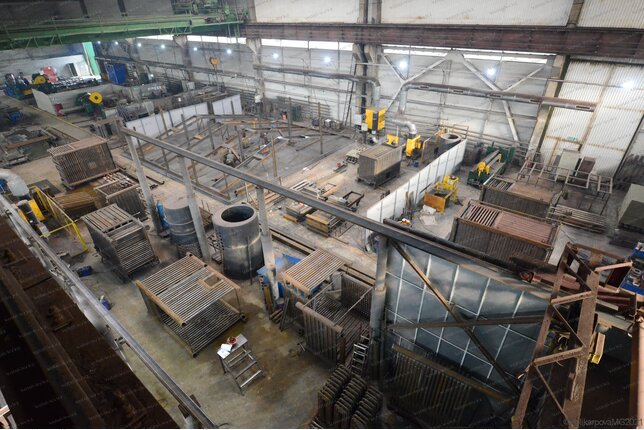 Производство котлов КВр-1.2 К