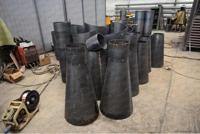 Изготовление промышленных циклонов ЦН 11 900 2СП