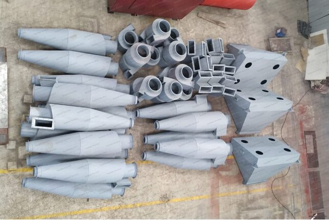 Производство промышленных циклонов ЦН 11 900 6УП