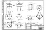 Чертеж циклона СК-ЦН-34-800-1П