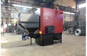 Изготовление автоматического пеллетного котла 0.6 МВт